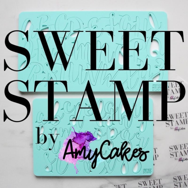 Sweet Stamp - Handwritten - Gross- und Kleinbuchstaben